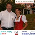 Main Sponsor Golden Wheel Trophy 2012 Mercedes Benz Oberaigner with Johanna.